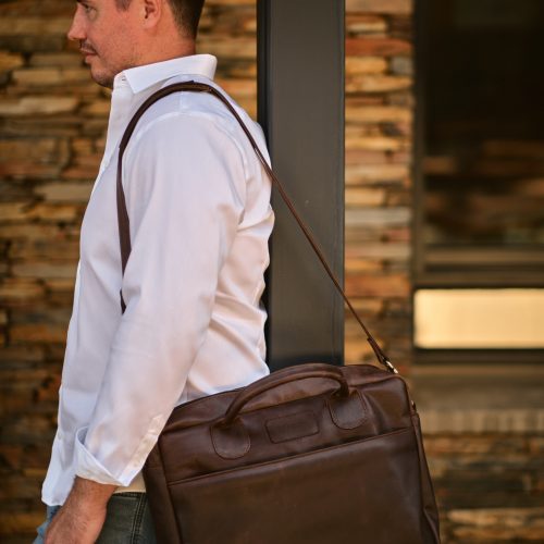 - Genuine Leather Business Bag Collection