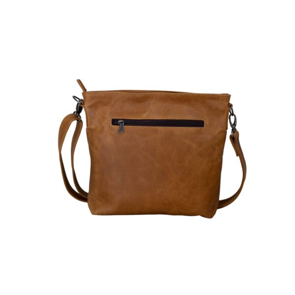Maribu Leather Zoë Crossbody in Tan